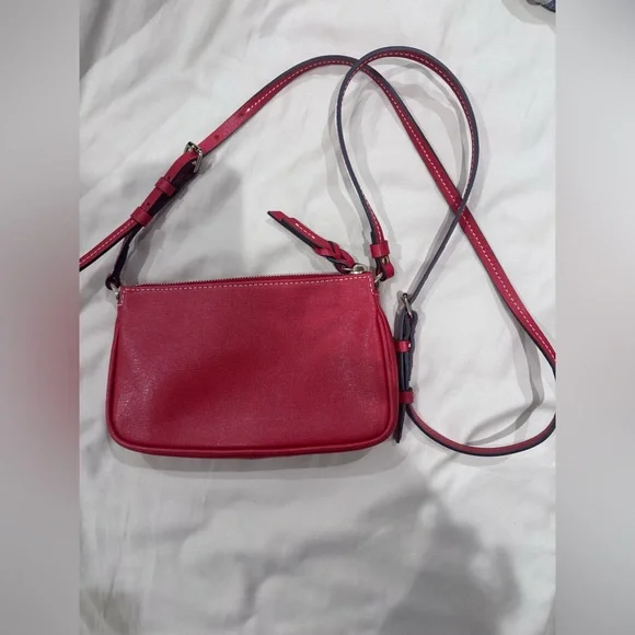 Dooney & Bourke Leather Crossbody Bag with Adjustable Strap - Picture 2 of 9